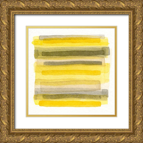 Citrus I Gold Ornate Wood Framed Art Print with Double Matting by Nikki Galapon