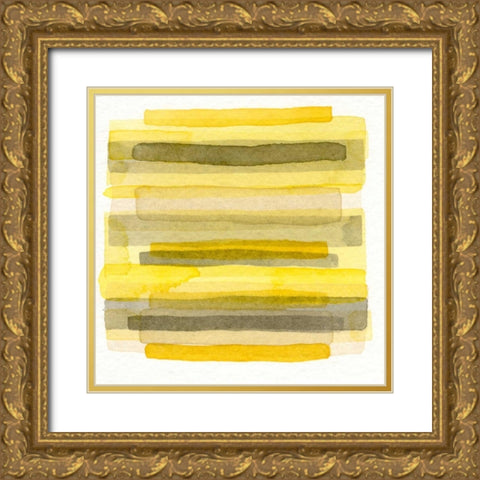 Citrus II Gold Ornate Wood Framed Art Print with Double Matting by Galapon, Nikki