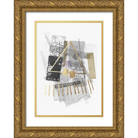 Fly City II  Gold Ornate Wood Framed Art Print with Double Matting by Galapon, Nicki