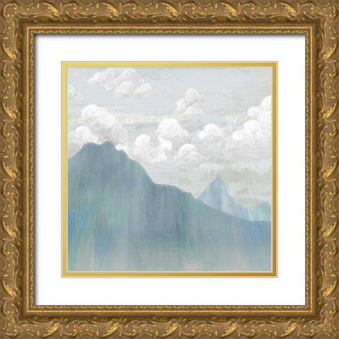 The Climb II Gold Ornate Wood Framed Art Print with Double Matting by Ciullini, Andrea