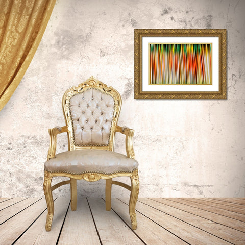 Undulate I Gold Ornate Wood Framed Art Print with Double Matting by Nall, Skip