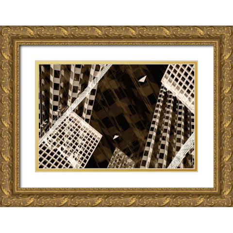 Industry I Gold Ornate Wood Framed Art Print with Double Matting by Stelfox, Norm