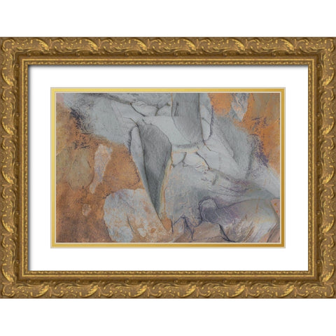 Martinique Beach I  Gold Ornate Wood Framed Art Print with Double Matting by Stelfox, Norm