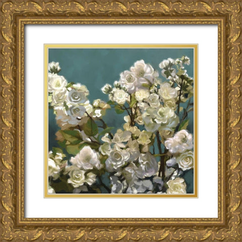 Nightshade II Gold Ornate Wood Framed Art Print with Double Matting by Novak, Rick