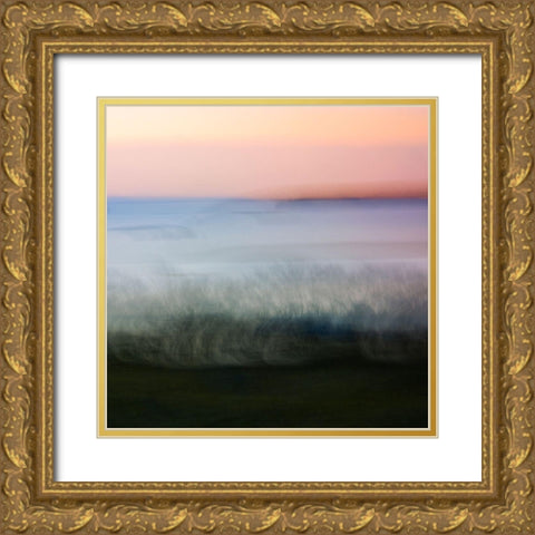 Away  Gold Ornate Wood Framed Art Print with Double Matting by Joy, Olivia