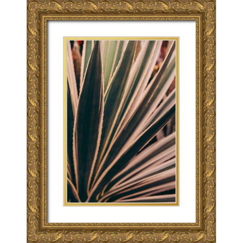 Beaming Through Gold Ornate Wood Framed Art Print with Double Matting by Joy, Olivia