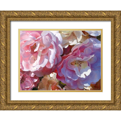 Escapade Ever Fallen In Love? Gold Ornate Wood Framed Art Print with Double Matting by Montana, Enzo