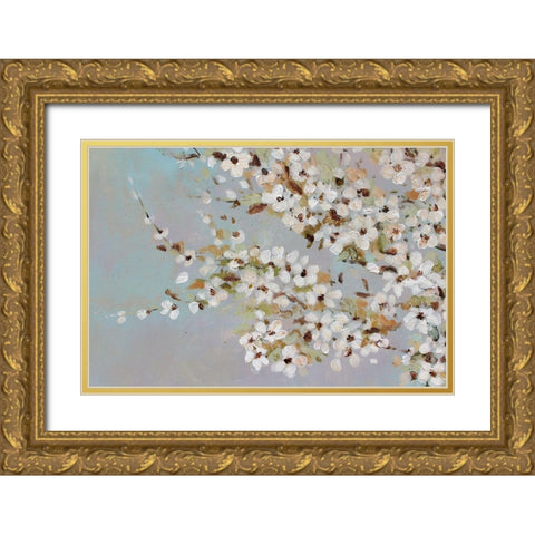 Spring Time I Gold Ornate Wood Framed Art Print with Double Matting by Orlov, Irena