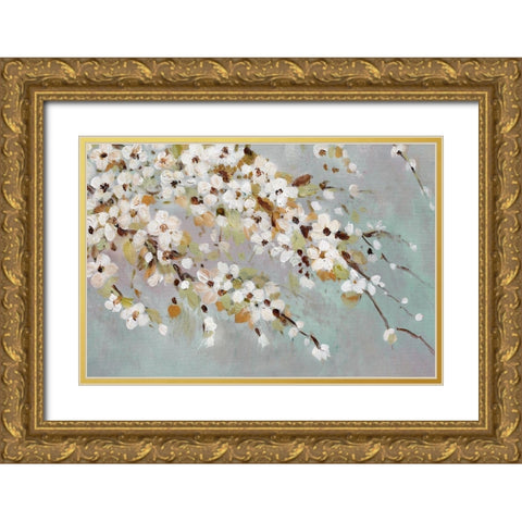 Spring Time II Gold Ornate Wood Framed Art Print with Double Matting by Orlov, Irena