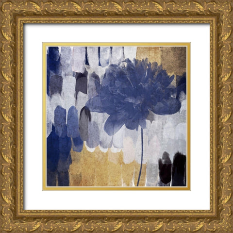 Field Sunshine Gold Ornate Wood Framed Art Print with Double Matting by Orlov, Irena