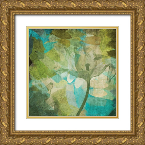Afternoon Shadows Gold Ornate Wood Framed Art Print with Double Matting by Orlov, Irena