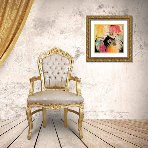 August II Gold Ornate Wood Framed Art Print with Double Matting by Orlov, Irena