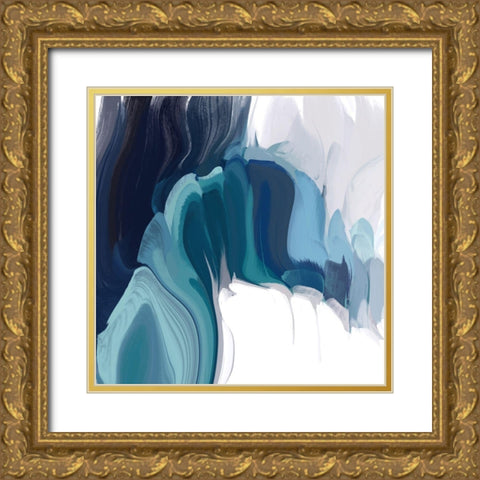 Passage between the rocks I Gold Ornate Wood Framed Art Print with Double Matting by Orlov, Irena