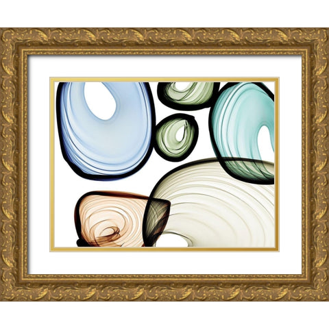 Industrial Feel I  Gold Ornate Wood Framed Art Print with Double Matting by Orlov, Irena