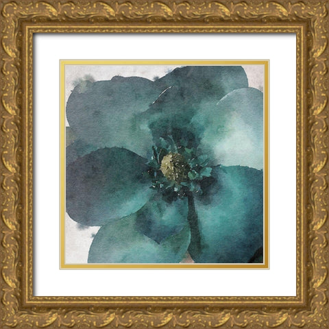 Moon Song II Gold Ornate Wood Framed Art Print with Double Matting by Orlov, Irena
