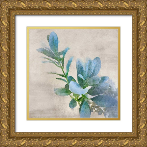 Delicate Balance Gold Ornate Wood Framed Art Print with Double Matting by Orlov, Irena
