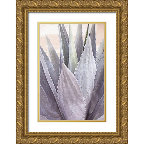 Plant Symphony Gold Ornate Wood Framed Art Print with Double Matting by Orlov, Irena