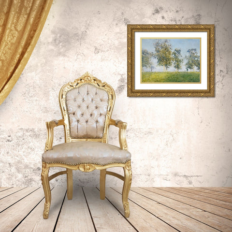 Forest Landscape II Gold Ornate Wood Framed Art Print with Double Matting by Orlov, Irena