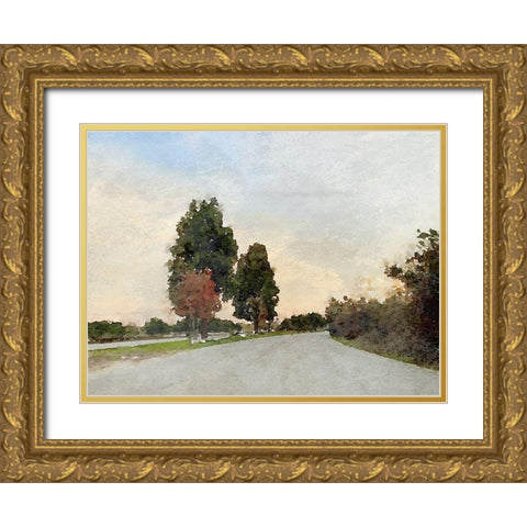 Quiet place III Gold Ornate Wood Framed Art Print with Double Matting by Orlov, Irena