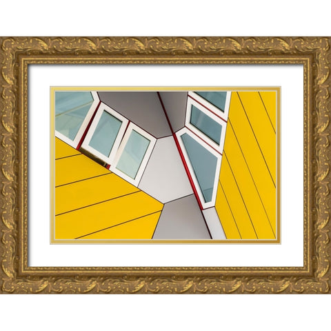 Vangindertael - Modest Tribute to P. B. Gold Ornate Wood Framed Art Print with Double Matting by Vangindertael