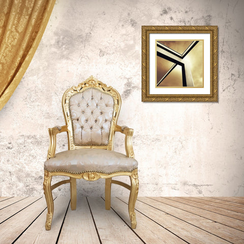 Huybrighs - Atlas Gold Ornate Wood Framed Art Print with Double Matting by Huybrighs