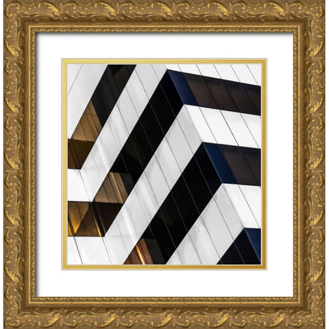 Verschelden - HighTec. Gold Ornate Wood Framed Art Print with Double Matting by Verschelden