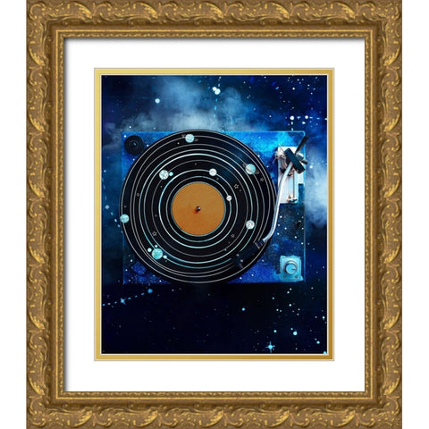 Belenko - Wanderlust Gold Ornate Wood Framed Art Print with Double Matting by Belenko