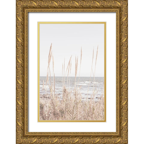 Studio III - Beach Vass 001 Gold Ornate Wood Framed Art Print with Double Matting by Studio III