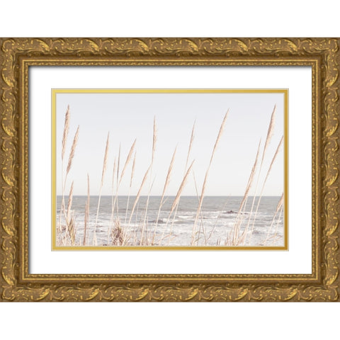 Studio III - Beach Vass 002 Gold Ornate Wood Framed Art Print with Double Matting by Studio III