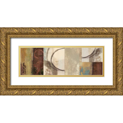 A Lands End Gold Ornate Wood Framed Art Print with Double Matting by PI Studio