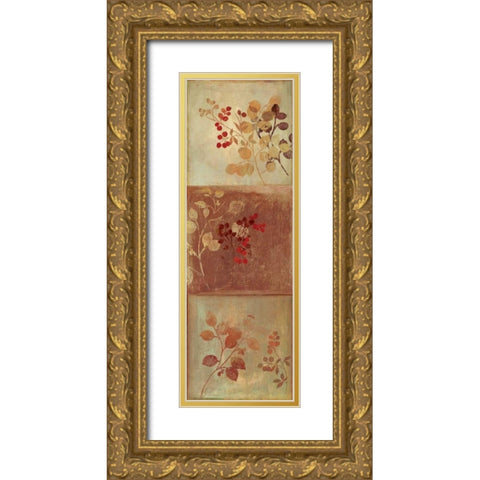 Rustique I Gold Ornate Wood Framed Art Print with Double Matting by PI Studio