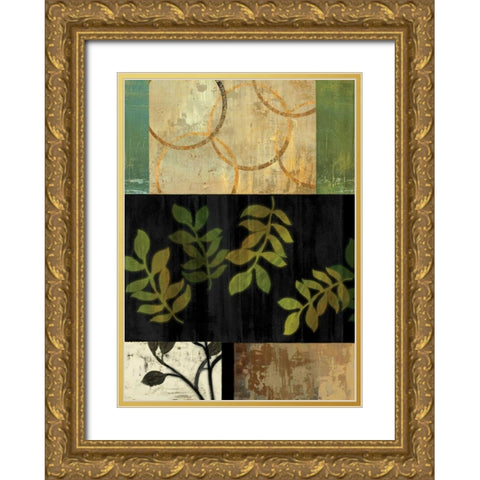 Tall Tail Gold Ornate Wood Framed Art Print with Double Matting by PI Studio