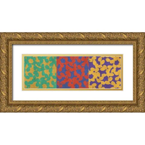 Fun I Gold Ornate Wood Framed Art Print with Double Matting by PI Studio