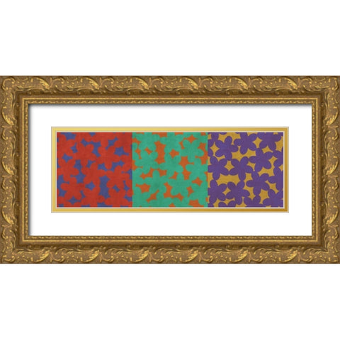 Fun II Gold Ornate Wood Framed Art Print with Double Matting by PI Studio