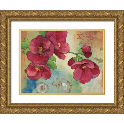 Be Radiant Gold Ornate Wood Framed Art Print with Double Matting by PI Studio