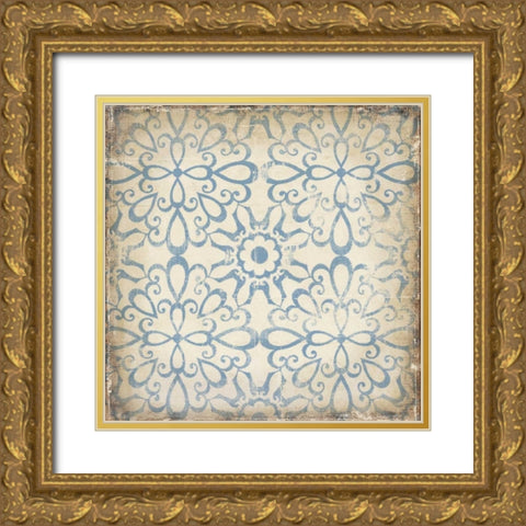 Regency IV Gold Ornate Wood Framed Art Print with Double Matting by PI Studio