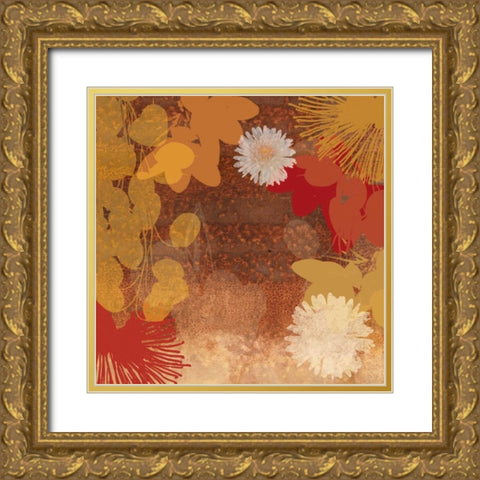 Surprise II Gold Ornate Wood Framed Art Print with Double Matting by PI Studio