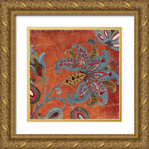 Spice Trade I Gold Ornate Wood Framed Art Print with Double Matting by PI Studio