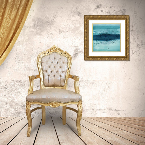 Into the Deep I Gold Ornate Wood Framed Art Print with Double Matting by PI Studio