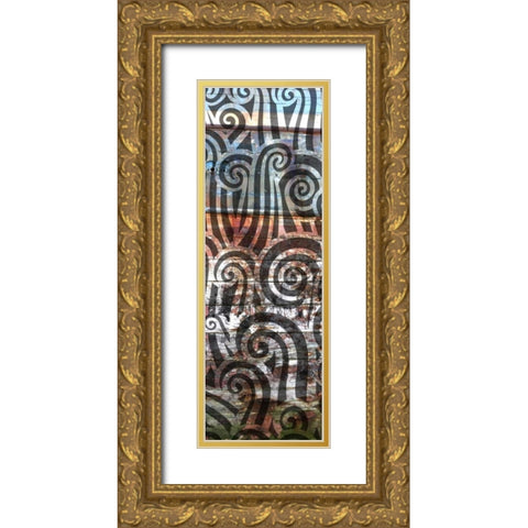 Anonymity II Gold Ornate Wood Framed Art Print with Double Matting by PI Studio