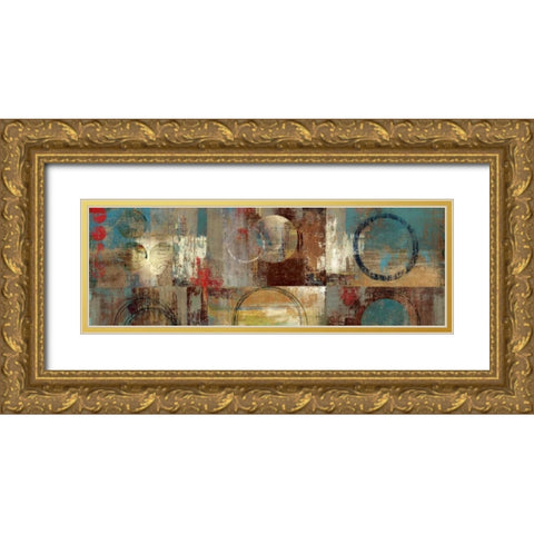 Play Around I Gold Ornate Wood Framed Art Print with Double Matting by PI Studio