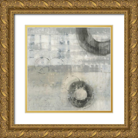 Soft Touch IV Gold Ornate Wood Framed Art Print with Double Matting by PI Studio
