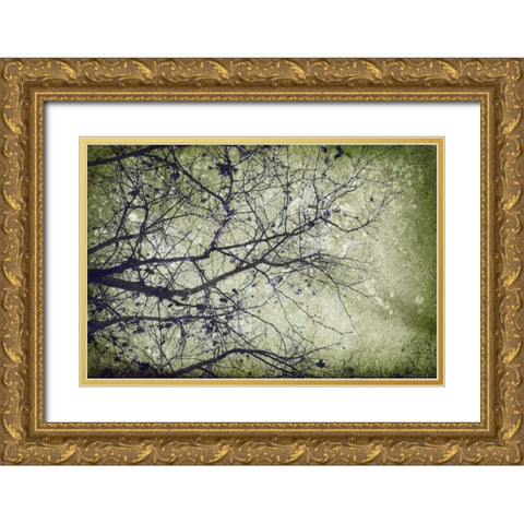 Atmospheric II Gold Ornate Wood Framed Art Print with Double Matting by PI Studio