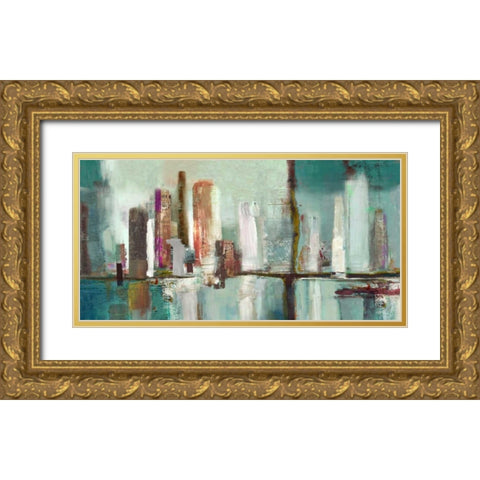 Illumination  Gold Ornate Wood Framed Art Print with Double Matting by PI Studio