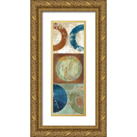 Hope to Taupe II Gold Ornate Wood Framed Art Print with Double Matting by PI Studio