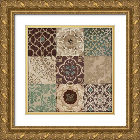 Grate Splendour Gold Ornate Wood Framed Art Print with Double Matting by PI Studio