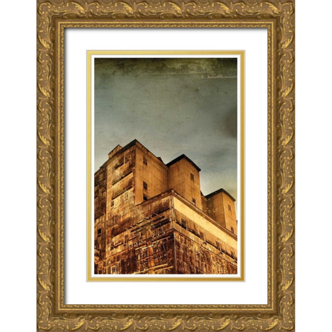 Reflector II Gold Ornate Wood Framed Art Print with Double Matting by Normand, Pascal