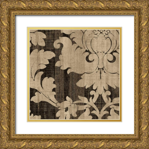 Chocolate II Gold Ornate Wood Framed Art Print with Double Matting by Pearce, Allison