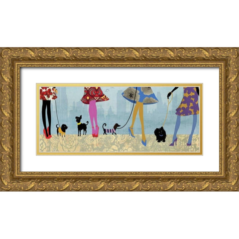 Quality Time I Gold Ornate Wood Framed Art Print with Double Matting by Pearce, Allison