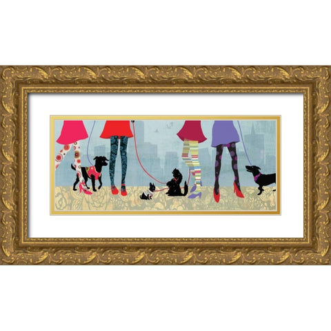 Quality Time II Gold Ornate Wood Framed Art Print with Double Matting by Pearce, Allison